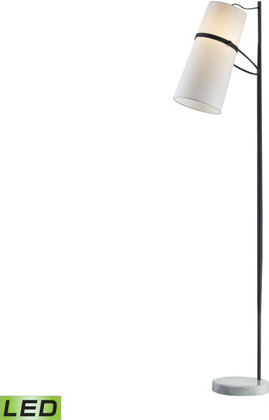 Banded Shade Led Floor Lamp