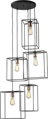 Box Pendant Cluster