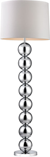 Chrome Orb Floor Lamp