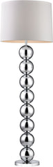 Chrome Orb Floor Lamp