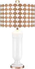Gold Footed Vase Lamp