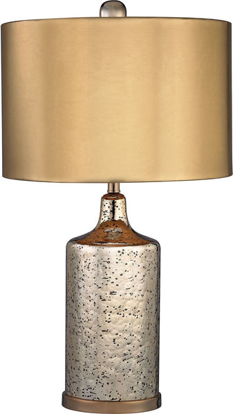 Gold Mercury Lamp With Metallic Shade