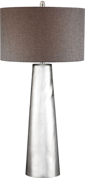 Tapered Cylinder Mercury Glass Table Lamp