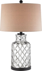 Mercury Quatrefoil Jug Lamp