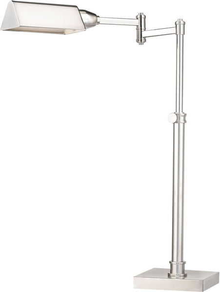 Polished Nickle Desk Lamp
