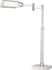 Polished Nickle Desk Lamp