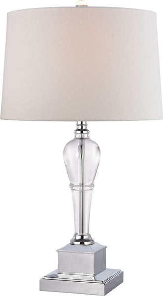 Reverse Crystal Teardrop Lamp