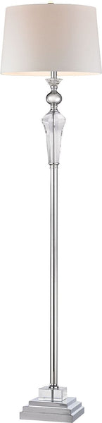 Reverse Crystal Teardrop Floor Lamp