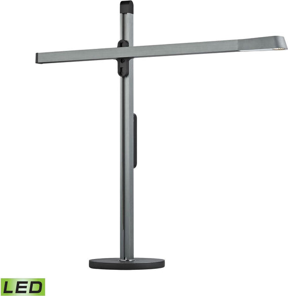 Bilico 1 Light Led Table Lamp In Anodized Blue-Grey