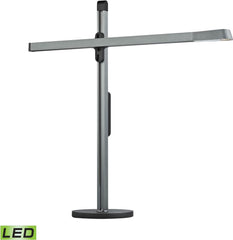 Bilico 1 Light Led Table Lamp In Anodized Blue-Grey