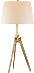 Brass Pointed Tripod Lamp