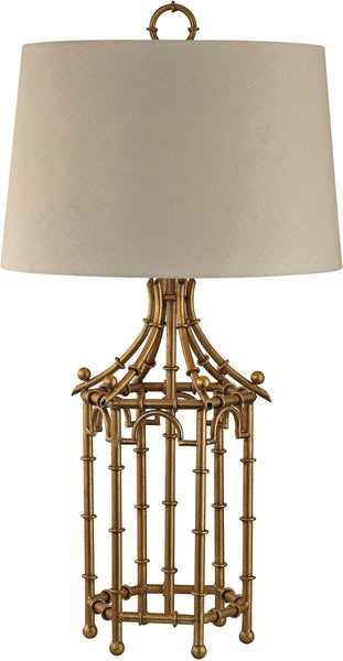 Bamboo Birdcage Lamp