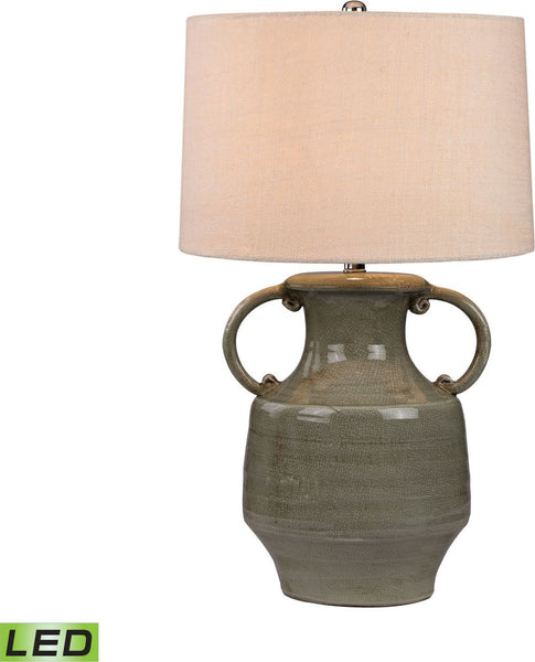 Glazed Amphora Led Lamp