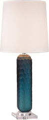 Blue Glass Batton Lamp