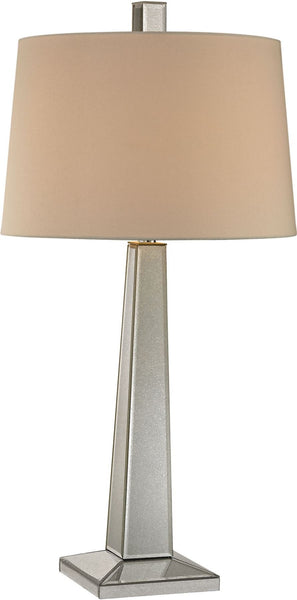 Monumental Mirror Table Lamp
