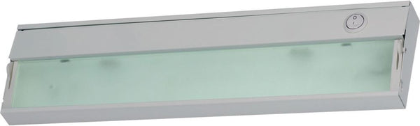Zeelite 2 Lamp Cabinet Light In Stainless Steel and Diffused Glass