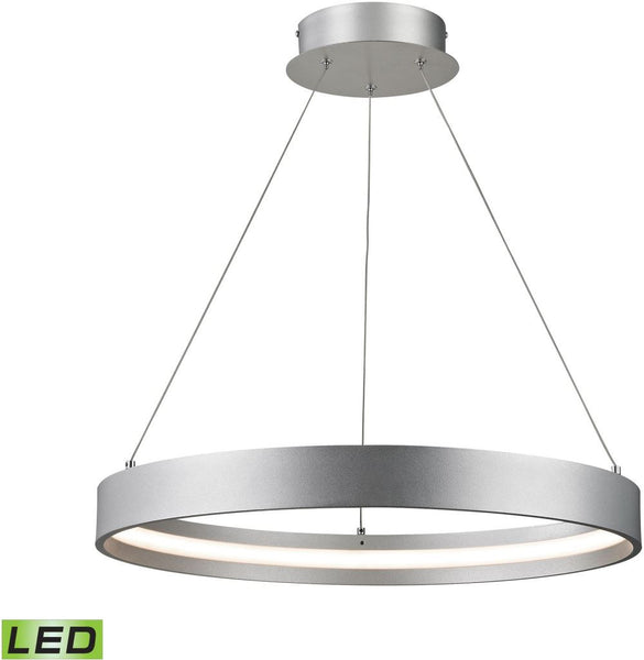 Galleria 30 Watt Small Led Pendant In Aluminum