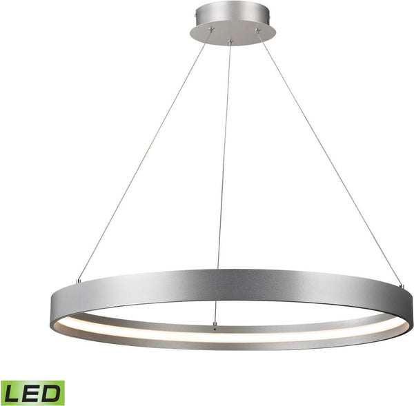 Galleria 42 Watt Large Led Pendant In Aluminum