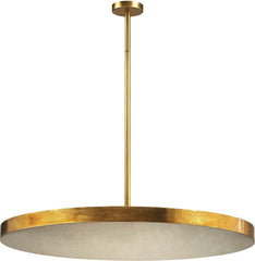 Laigne 4 Light Disc Pendant In Gold Leaf