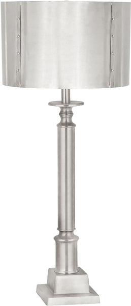 Gazette 1 Light Table Lamp In Nickel