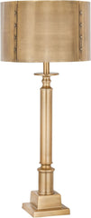 Gazette 1 Light Table Lamp In Antique Brass