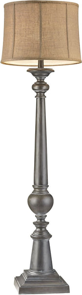 Mycroft 1 Light Floor Lamp In Black Ash