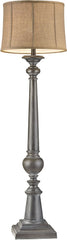 Mycroft 1 Light Floor Lamp In Black Ash