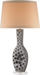Silkfloss 1 Light Table Lamp In Bronze Glaze