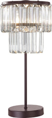 Antoinette 1 Light Table Lamp In Bronze