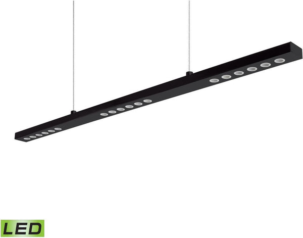 Wand 18 Watt Led Pendant In Black