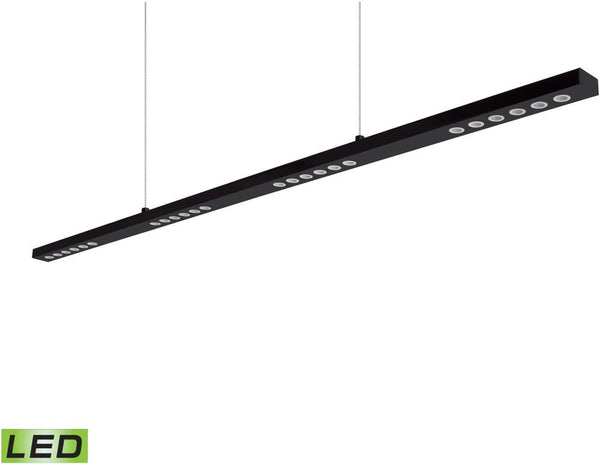 Wand 24 Watt Led Pendant In Black