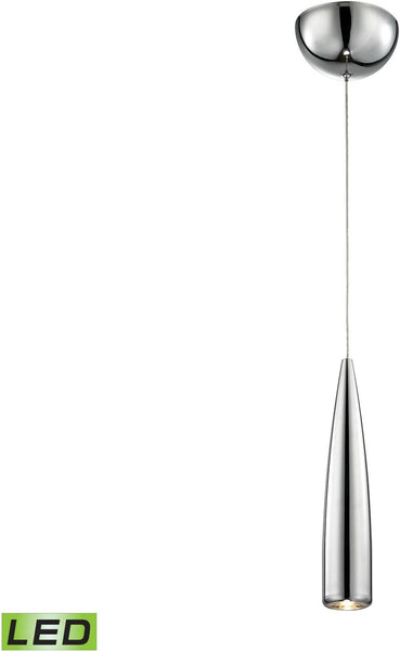 Century 1 Light Led Pendant In Chrome