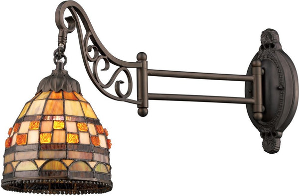 Mix-N-Match 1 Light Swingarm In Classic Bronze