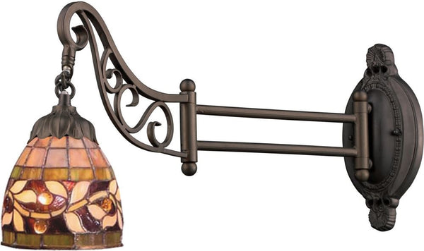 Mix-N-Match 1 Light Swingarm In Tiffany Bronze