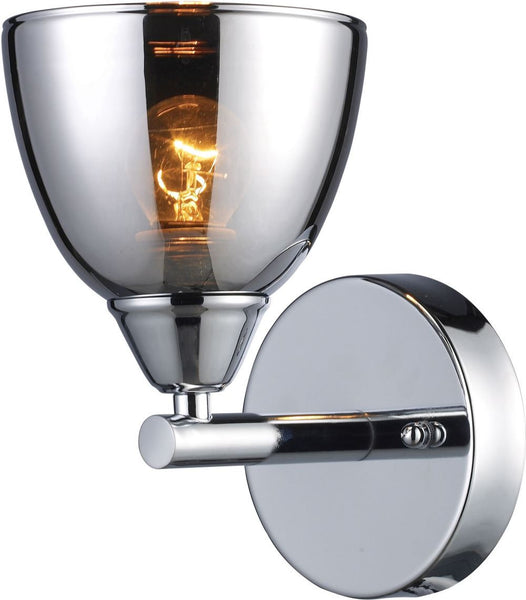 Reflections 1 Light Wall Sconce In Polished Chrome