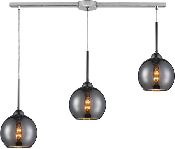 Cassandra 3 Light Pendant In Polished Chrome