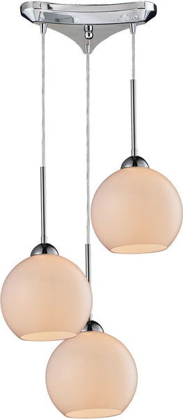 Cassandra 3 Light Pendant In Polished Chrome