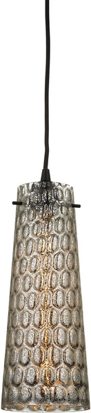 Jerard 1 Light Pendant In Oil Rubbed Bronze and Mercury Glass