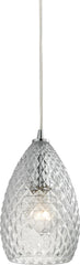 Geval 1 Light Pendant In Polished Chrome