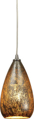Karma 1 Light Pendant In Satin Nickel