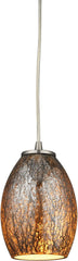 Venture 1 Light Pendant In Satin Nickel