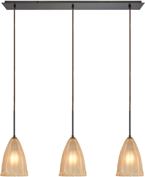 Calipsa 3 Light Pendant In Oil Rubbed Bronze