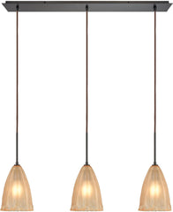 Calipsa 3 Light Pendant In Oil Rubbed Bronze