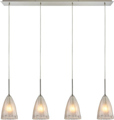 Calipsa 4 Light Pendant In Satin Nickel