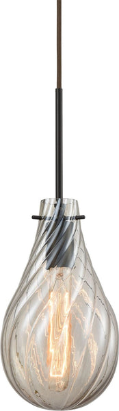Cirrus 1 Light Pendant In Satin Nickel