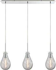 Cirrus 3 Light Pendant In Polished Chrome