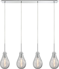 Cirrus 4 Light Pendant In Polished Chrome