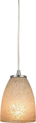 Sandstorm 1 Light Pendant In Satin Nickel