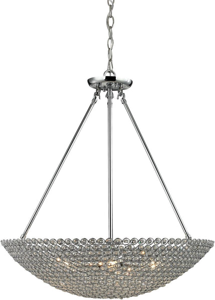 Hammond 5 Light Pendant In Polished Chrome