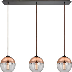 Revelo 3 Light Pendant In Oil Rubbed Bronze